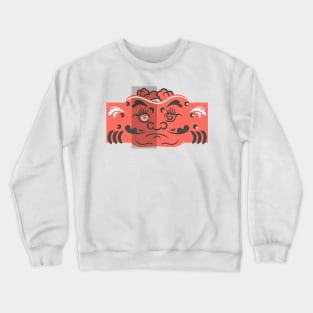 Japanese Daruma Crewneck Sweatshirt